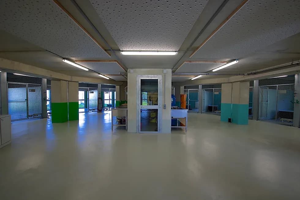 L’espace intérieur, chauffé et rafraîchi selon la saison